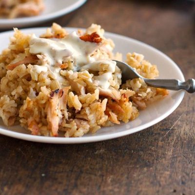 chicken and rice casserole