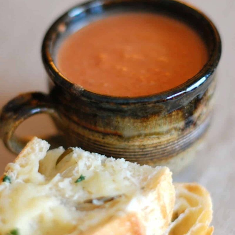 A picture of Creamy Tomato-Balsamic Soup