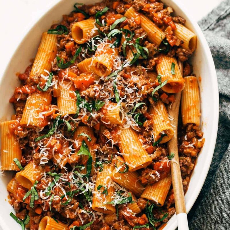 A picture of Spicy Sausage Rigatoni