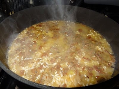 sausage-and-spinach-risotto-step-by-step-recipe