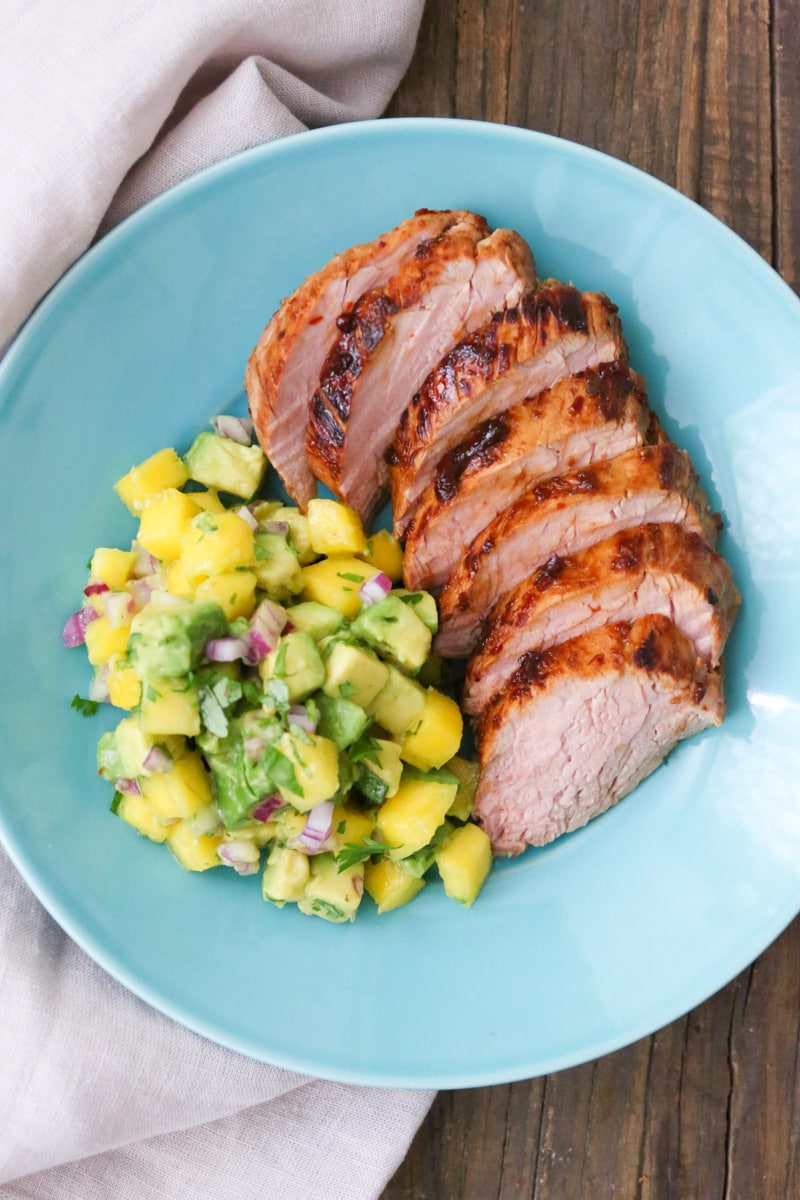 chipotle-pork-tenderloin-with-mango-avocado-salsa-2