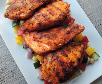 smoked-paprika-chicken-with-mediterranean-chopped-salad