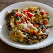 Quinoa Black Bean Casserole
