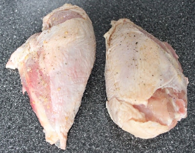 California Salad with Roasted Chicken and Avocado Dressing