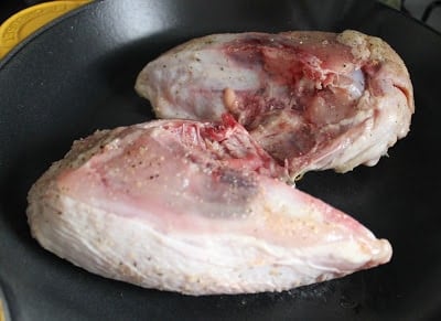 California Salad with Roasted Chicken and Avocado Dressing