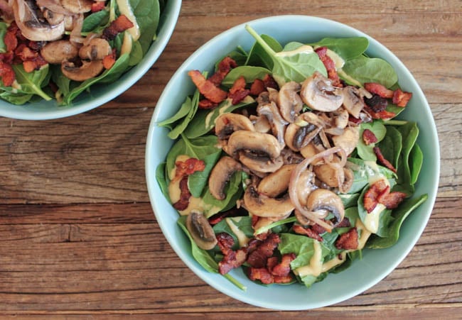 warm-spinach-salad-with-bacon-vinaigrette-and-a-fried-egg-step-8