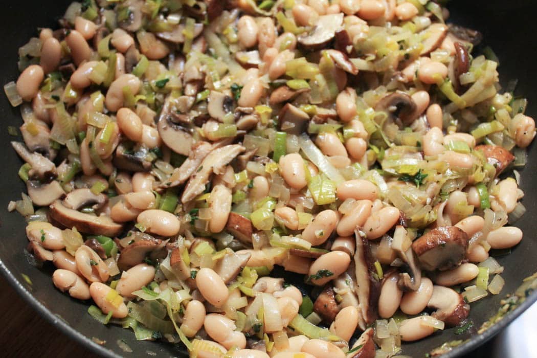 Mushroom-White-Bean-and-Brown-Rice-Casserole-With-Bacon-and-Gruyere-step-5