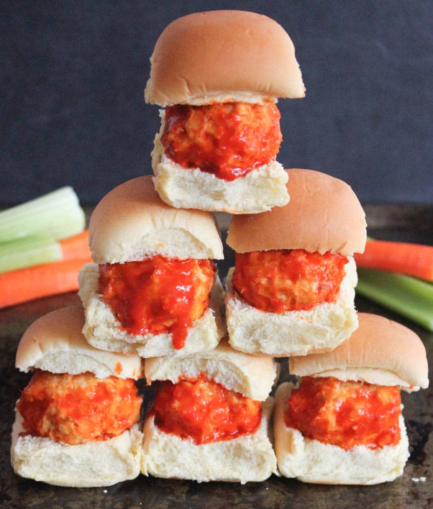 cheesy-buffalo-chicken-meatball-sliders-7