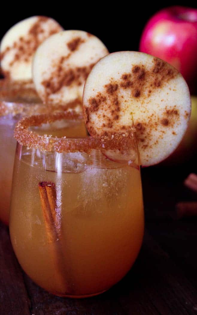 Spiced Apple Cider Margaritas