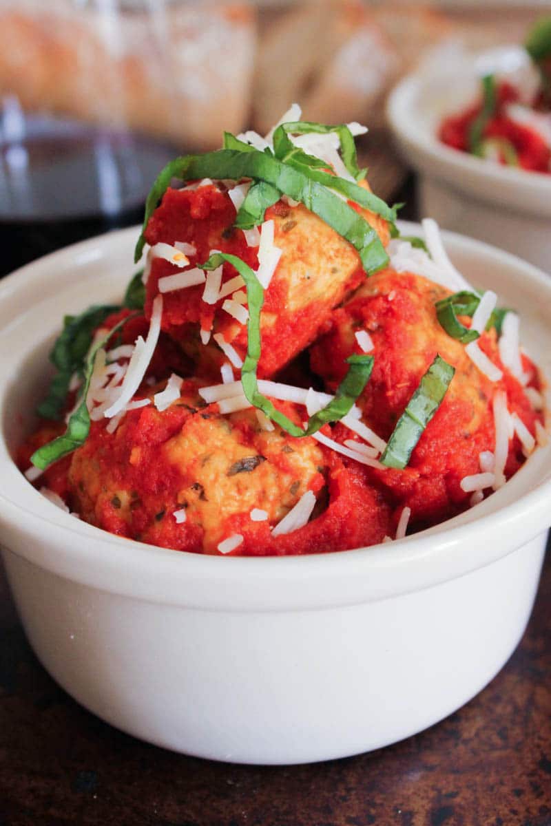 herbed-chicken-and-ricotta-meatballs-in-sun-dried-tomato-sauce