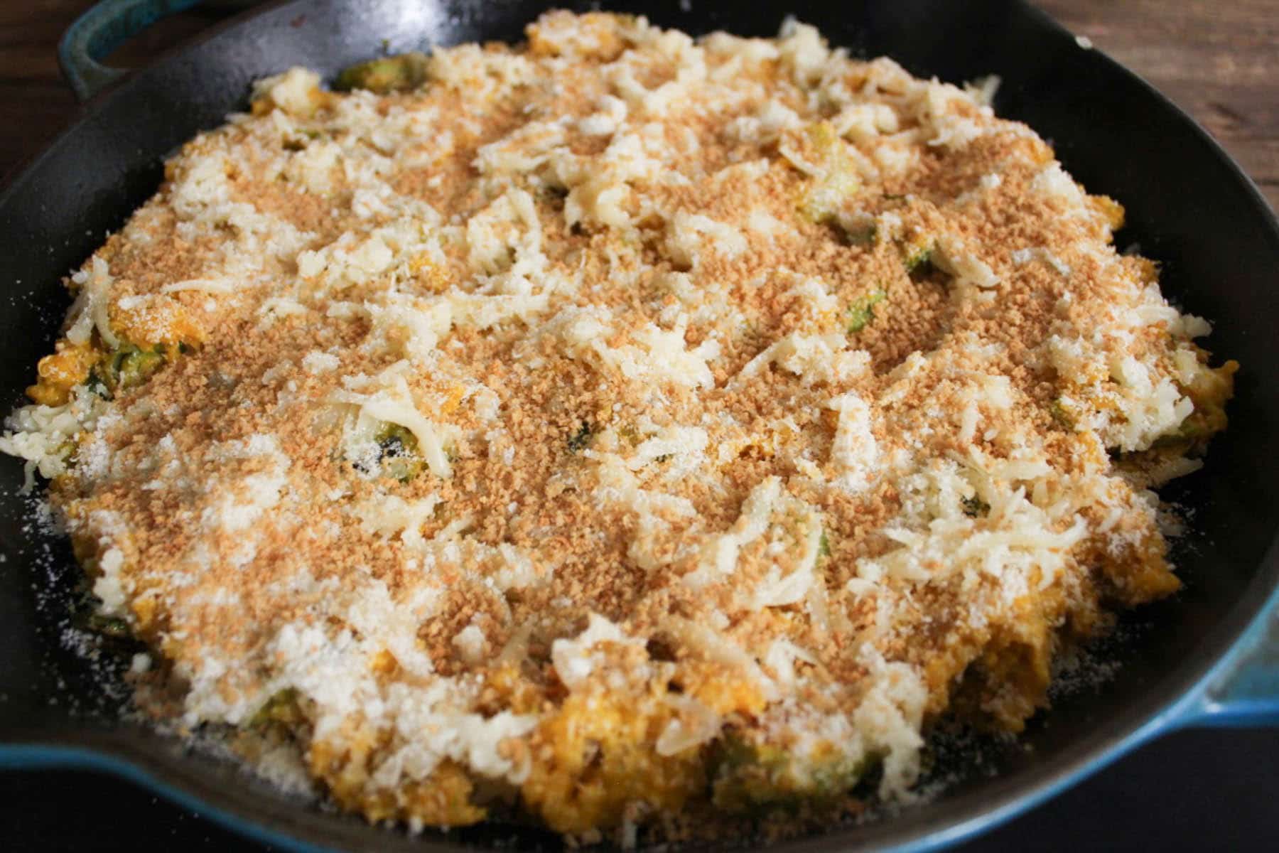 Kabocha-Squash-Quinoa-Bake-with-Brussels-Sprouts-and-Pancetta-step-11