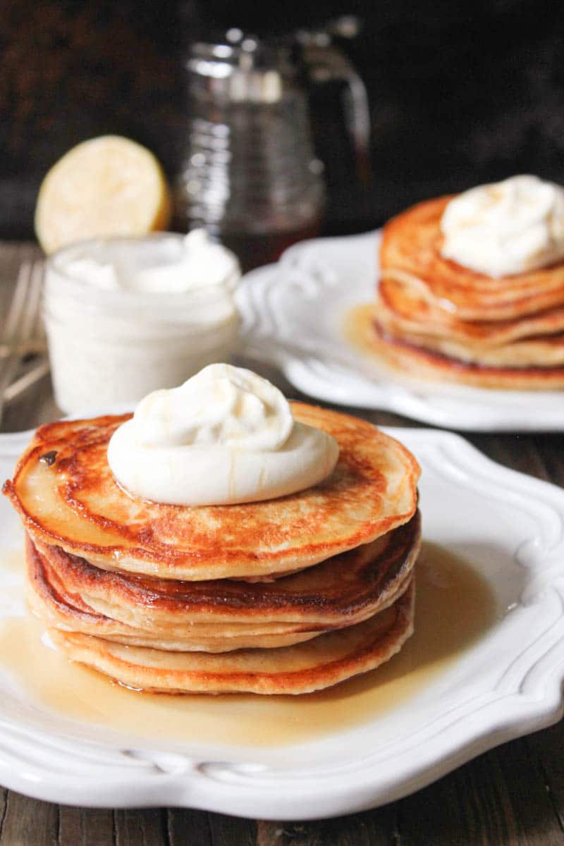 Cinnamon-Ricotta-Pancakes-with-Maple-Bourbon-Whipped-Cream-11
