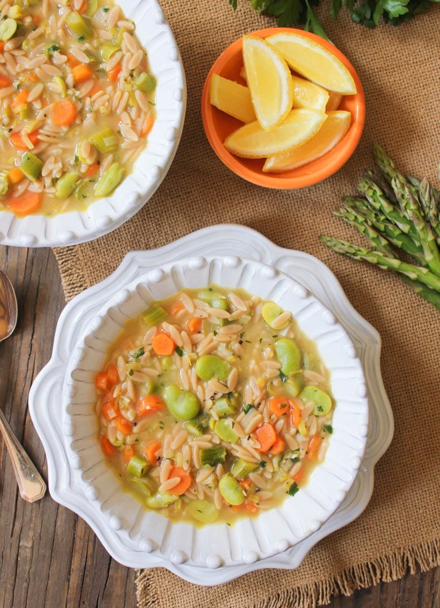 Lemon-orzo-soup-with-spring-vegetables-and-parmesan-8