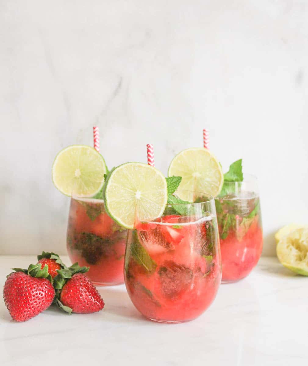 Roasted-Strawberry-Mojito