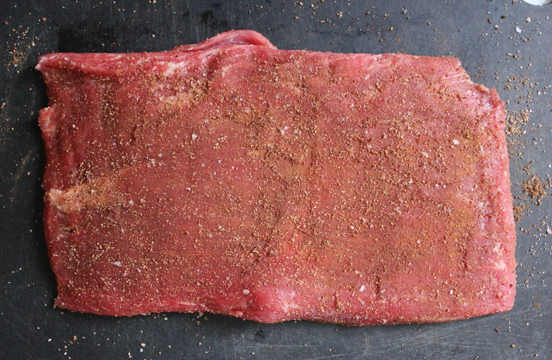 Lettuce-Wraps-with-Five-Spice-Flank-Steak-and-Peanut-Sauce-step-1