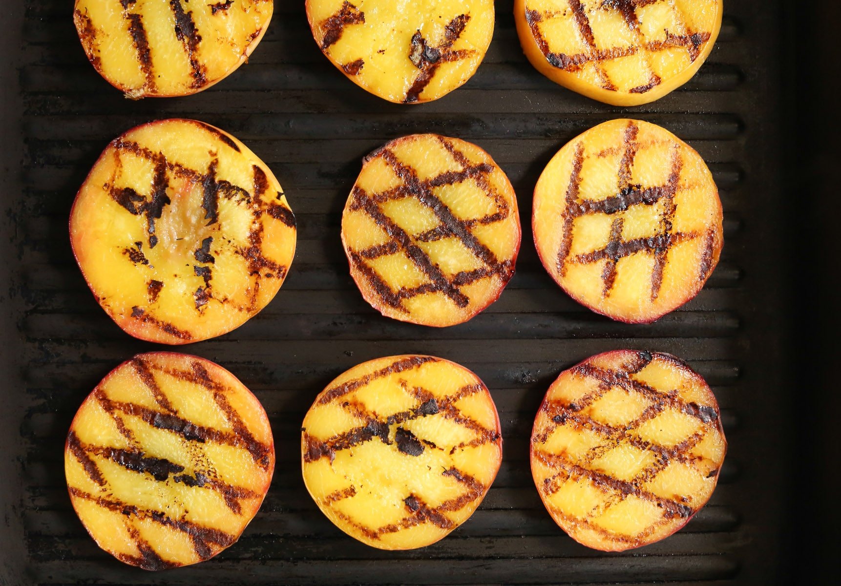 Grilled-Peach-Toast-with-Burrata-Basil-Honey-step-2