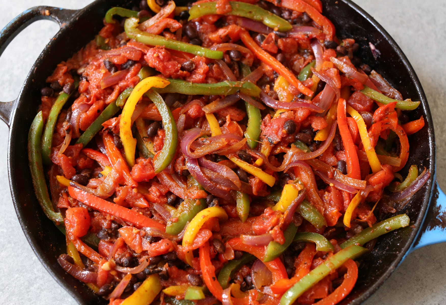 Chicken-Meatball-Fajita-Skillet-step-6