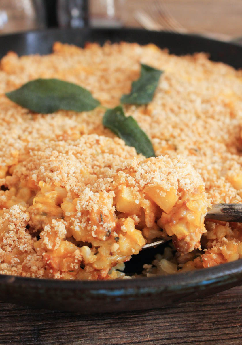 brown-rice-casserole-with-butternut-squash-apples-and-sausage-step-2