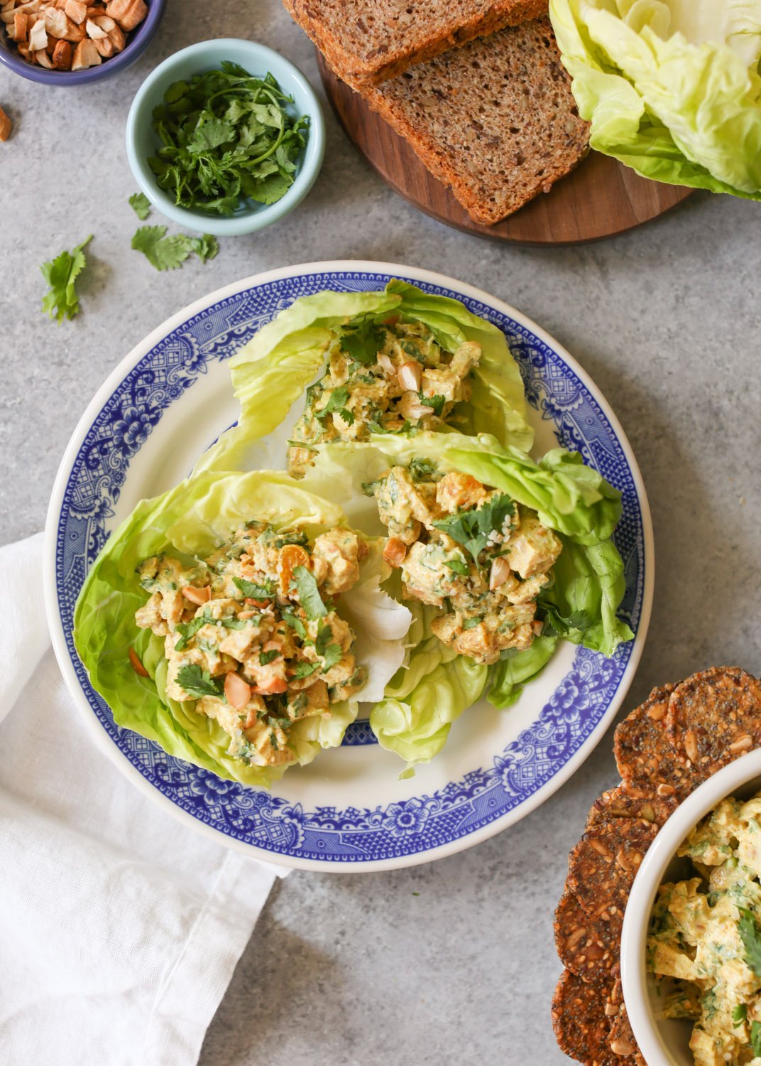 Greek Yogurt Curried Chicken Salad