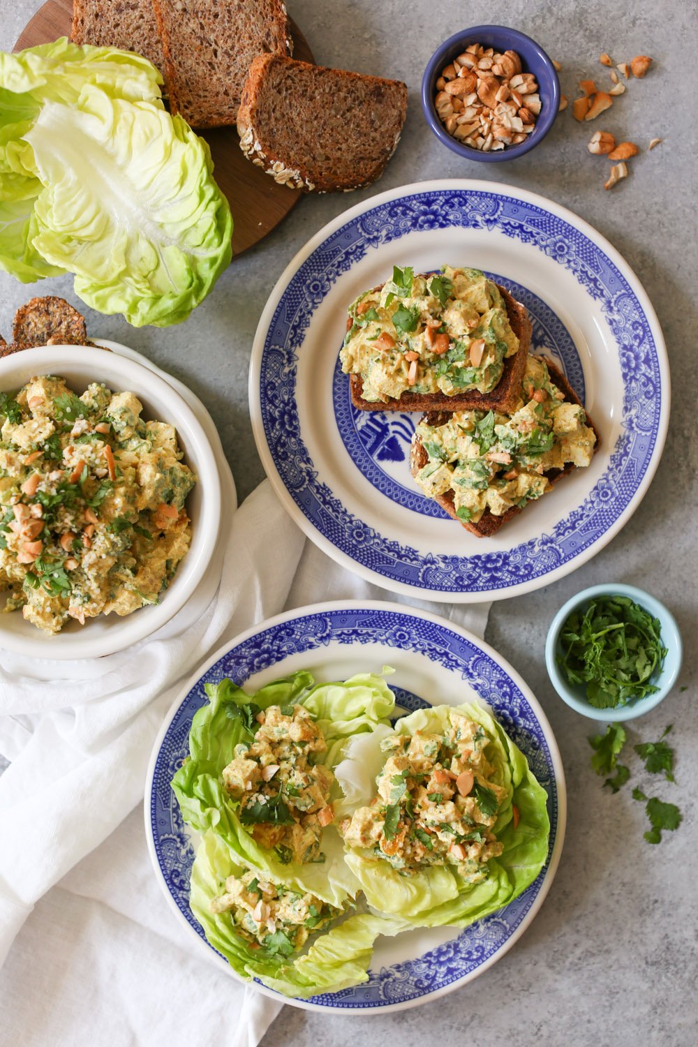 Greek Yogurt Curried Chicken Salad