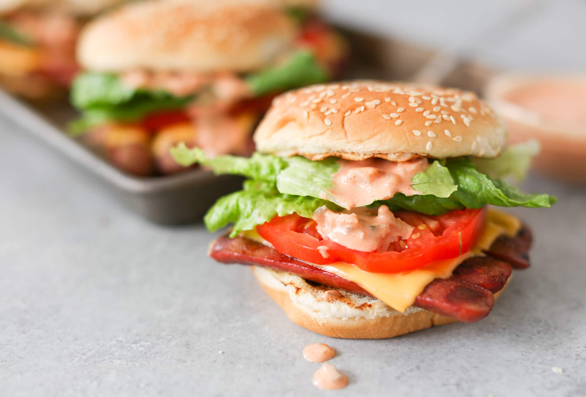 cheeseburger dogs with special sauce