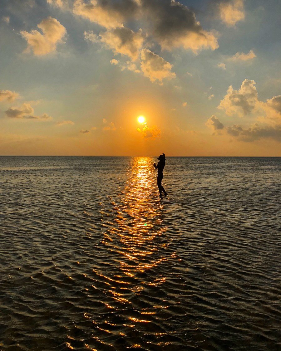 Safari Honeymoon Benguerra Island Sunset