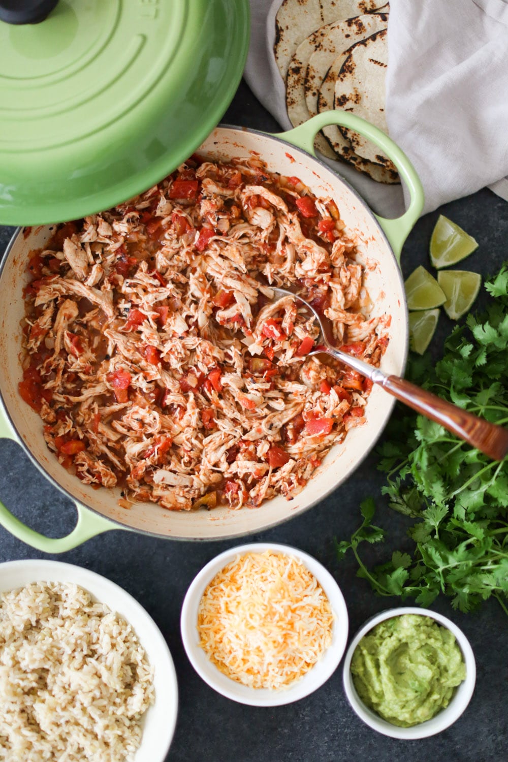 Healthy Pantry Recipes- Easy Chipotle Shredded Chicken