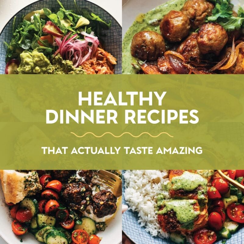 Healthy dinner recipes.